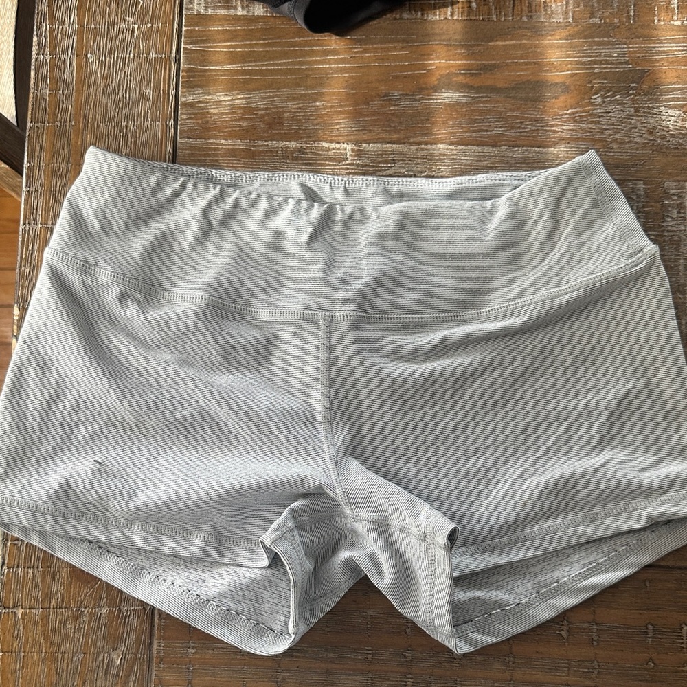 Born Primitive Light Gray Women's Athletic Shorts